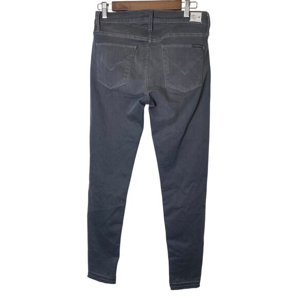 Hudson Gray Nico Mid-Rise Skinny Ankle Raw Hem Jeans Size 28 - Picture 2 of 8